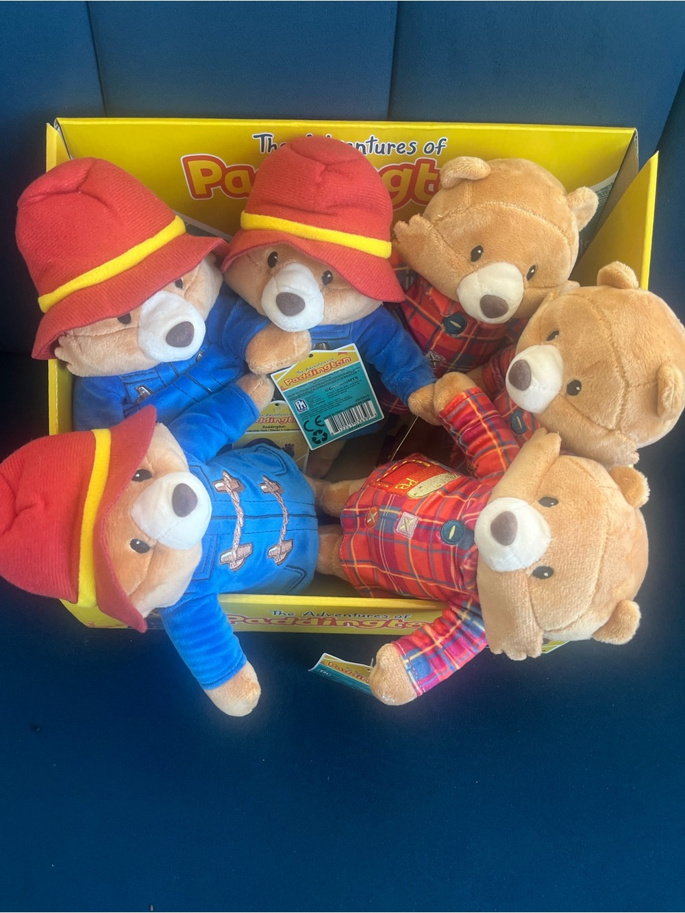 Paddington Bear Plush Toy - Red Hat & Blue Coat